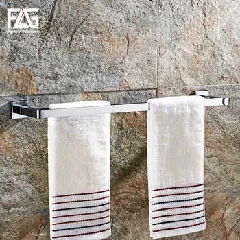 FLG Towel Bars Chrome Metal 2 Rail Towel Shelf Hanger Holder Wall Mounted Towel Rack Bathroom Accessories
FLG Towel Bars Chrome Metal 2 Rail Towel Shelf Hanger Holder Wall Mounted Towel Rack Bathroom Accessories