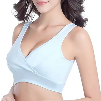 Maternity&Nursing Bra Women Nursing Bra 100% Cotton Bras Pregnant Women Breast Feeding Pregnant Mother Clothes Wire Free Sleep
Maternity&Nursing Bra Women Nursing Bra 100% Cotton Bras Pregnant Women Breast Feeding Pregnant Mother Clothes Wire Free Sleep