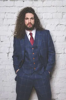 2019 Latest Coat Pant Designs Formal 3 Piece Wool Plaid Men Suits Business Herringbone Wedding Suits For Men Tuxedo Groom Suits
2019 Latest Coat Pant Designs Formal 3 Piece Wool Plaid Men Suits Business Herringbone Wedding Suits For Men Tuxedo Groom Suits