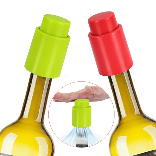 Slingifts Vacuum Wine Stoppers Wine Bottles Sealers Preservers Vacuum Beverage Bottle Saver with Inner Rubber,Remove Air Vaccum
Slingifts Vacuum Wine Stoppers Wine Bottles Sealers Preservers Vacuum Beverage Bottle Saver with Inner Rubber,Remove Air Vaccum