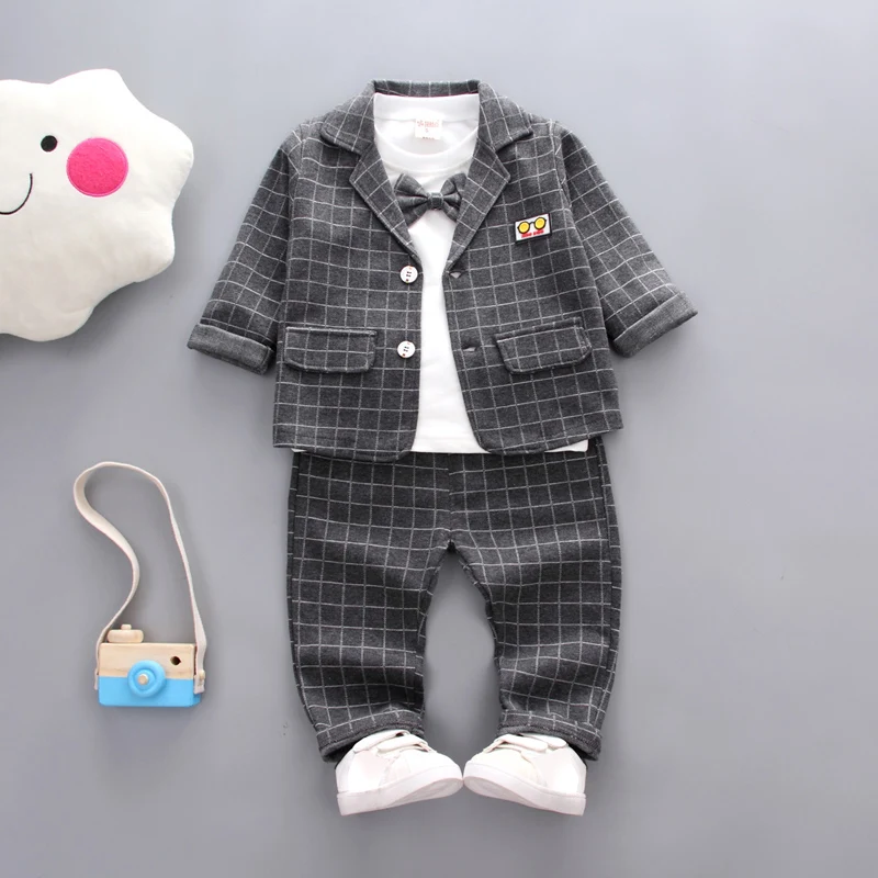 IENENS Baby Toddler Clothes Clothing Sets Kids Boy Formal Suits Children Boys Wedding Party Wear Fashion Boy's Outfits Sets 3PC
IENENS Baby Toddler Clothes Clothing Sets Kids Boy Formal Suits Children Boys Wedding Party Wear Fashion Boy's Outfits Sets 3PC