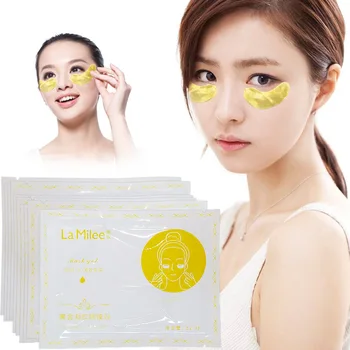 10pcs=5packs LAMILEE Golden Collagen Eye Mask Gel Patches Wrinkle Eyes Bags Remover Dark Circles Ageless for Face Skin Care Pads
10pcs=5packs LAMILEE Golden Collagen Eye Mask Gel Patches Wrinkle Eyes Bags Remover Dark Circles Ageless for Face Skin Care Pads