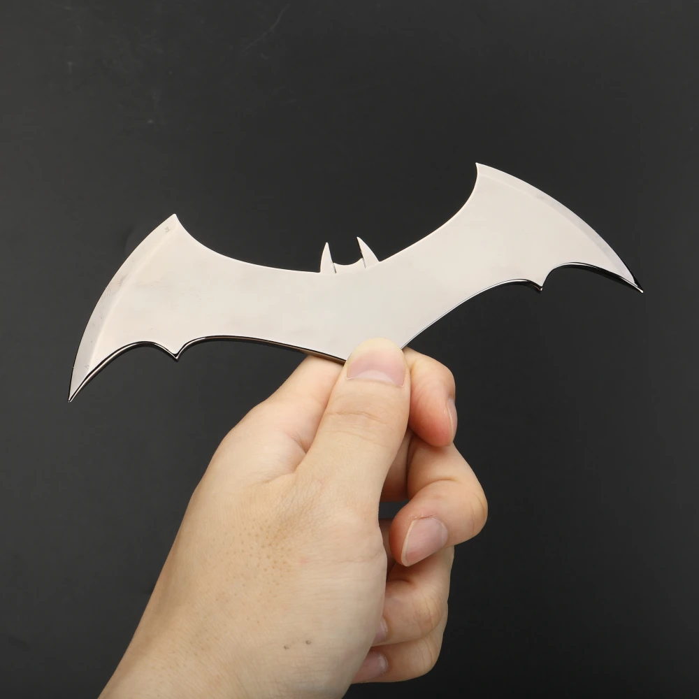 Shazam Batarangs Batman Dart Metal Batgirl Dart Superhero Weapon Cosplay Props (17)