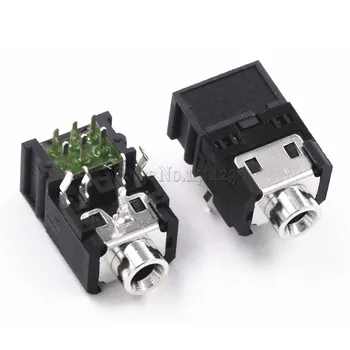 10Pcs PJ306B PJ-306B 3.5mm Female Audio Connector 11 Pin DIP Stereo Headphone Jack
10Pcs PJ306B PJ-306B 3.5mm Female Audio Connector 11 Pin DIP Stereo Headphone Jack