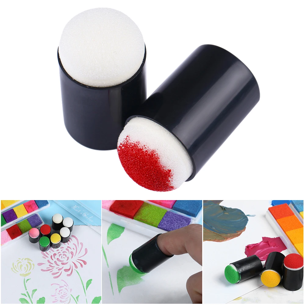40pcs/lot Craft Finger Sponge Daubers with Newly Designed Storage Case for Card Making Painting Drawing Chalk DIY Painting Tool
40pcs/lot Craft Finger Sponge Daubers with Newly Designed Storage Case for Card Making Painting Drawing Chalk DIY Painting Tool