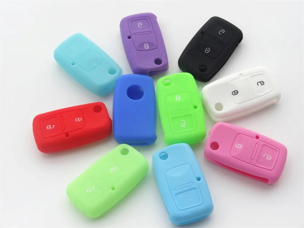 AUTEWODE 2 Button Silicone Flip Rubber Car Key Cover Case for VW Volkswagen Amarok Polo Golf MK4 Bora Jetta Altea Alhambra 1pc
AUTEWODE 2 Button Silicone Flip Rubber Car Key Cover Case for VW Volkswagen Amarok Polo Golf MK4 Bora Jetta Altea Alhambra 1pc