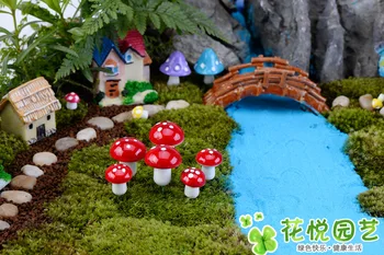 Garden green space landscape decoration miniascape furnishing articles colorful little mushroom
Garden green space landscape decoration miniascape furnishing articles colorful little mushroom