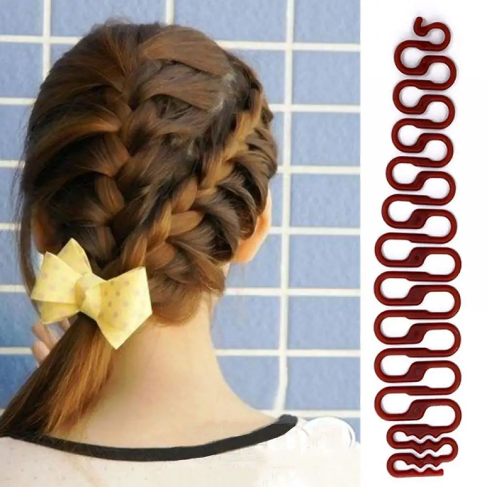 Brown Magic Hair Braiding Tool Weave Braider Hair Pin Bun Roller Hair Twist Styling Maker DIY Hair Styling Accessories free ship
Brown Magic Hair Braiding Tool Weave Braider Hair Pin Bun Roller Hair Twist Styling Maker DIY Hair Styling Accessories free ship