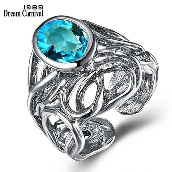 DreamCarnival 1989 New Arrival Unique Abstract Fashion Designer Light Blue Oval CZ Jewelry Bague Big Rings for Women WA11488B
DreamCarnival 1989 New Arrival Unique Abstract Fashion Designer Light Blue Oval CZ Jewelry Bague Big Rings for Women WA11488B