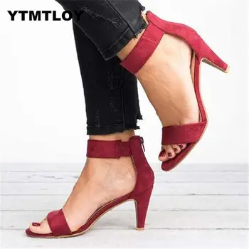 Plus 35-43 Spring Women Thin High Heel Open Toe Zipper Suede Wedding Leopard Ladies Black Sandal Shoes Sapato Feminino Sexy 11
Plus 35-43 Spring Women Thin High Heel Open Toe Zipper Suede Wedding Leopard Ladies Black Sandal Shoes Sapato Feminino Sexy 11