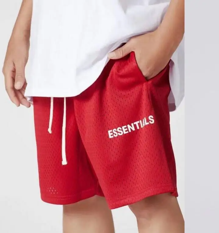 19FW NEW TOP Hiphop Justin Bieber FOG style Essential Mesh Fashion Shorts Men women Drawstring Fashion Cotton Shorts S-XL 6Color
19FW NEW TOP Hiphop Justin Bieber FOG style Essential Mesh Fashion Shorts Men women Drawstring Fashion Cotton Shorts S-XL 6Color
