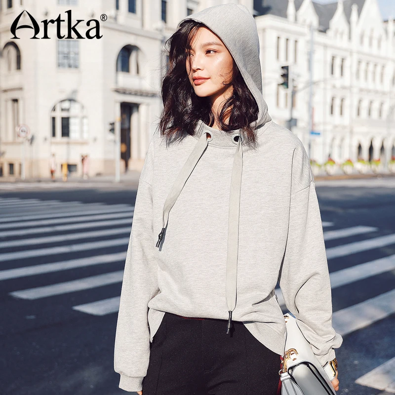 ARTKA 2018 New City Series Autumn& Winter Strap Pullover Hoodie with Hat Velvet Inside JV17007
ARTKA 2018 New City Series Autumn& Winter Strap Pullover Hoodie with Hat Velvet Inside JV17007