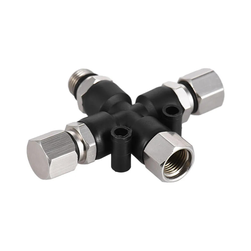 3 Way Airbrush Air Hose Manifold Splitter Airbrush Accessories Multi Use with 1/8" BSP Fittings and Plugs
3 Way Airbrush Air Hose Manifold Splitter Airbrush Accessories Multi Use with 1/8" BSP Fittings and Plugs