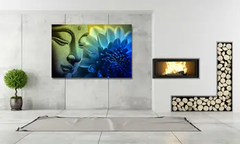 HD Print Blue flower buddha Oil Painting on canvas art print home decoration wall art picture living room decor painting /PT0266
HD Print Blue flower buddha Oil Painting on canvas art print home decoration wall art picture living room decor painting /PT0266
