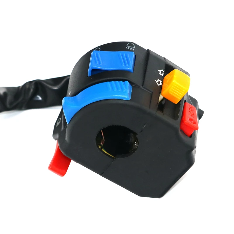 LMoDri 22mm Handlebar Motorcycle Five-function Switch Dirt Bike ATV Multi-function Switches For Light Horn Indicator
LMoDri 22mm Handlebar Motorcycle Five-function Switch Dirt Bike ATV Multi-function Switches For Light Horn Indicator