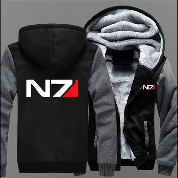 Winter Games Sweatshirts Mass Effect 3 Print N7 Cotton Men Fashion Hoodies Hoody Thicken Coats Zippe Harajuku Jackets Streetwear
Winter Games Sweatshirts Mass Effect 3 Print N7 Cotton Men Fashion Hoodies Hoody Thicken Coats Zippe Harajuku Jackets Streetwear