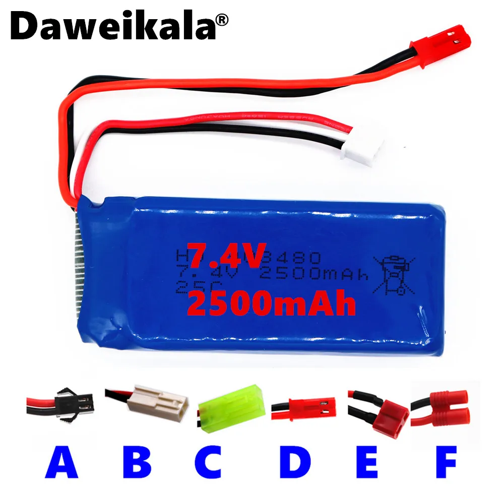 Upgrade High Capacity Lipo battery 2500mAh 2S 7.4V 25C Battery For Syma X8C X8W X8G Drone Helicopter Quadcopter Battery 903480
Upgrade High Capacity Lipo battery 2500mAh 2S 7.4V 25C Battery For Syma X8C X8W X8G Drone Helicopter Quadcopter Battery 903480