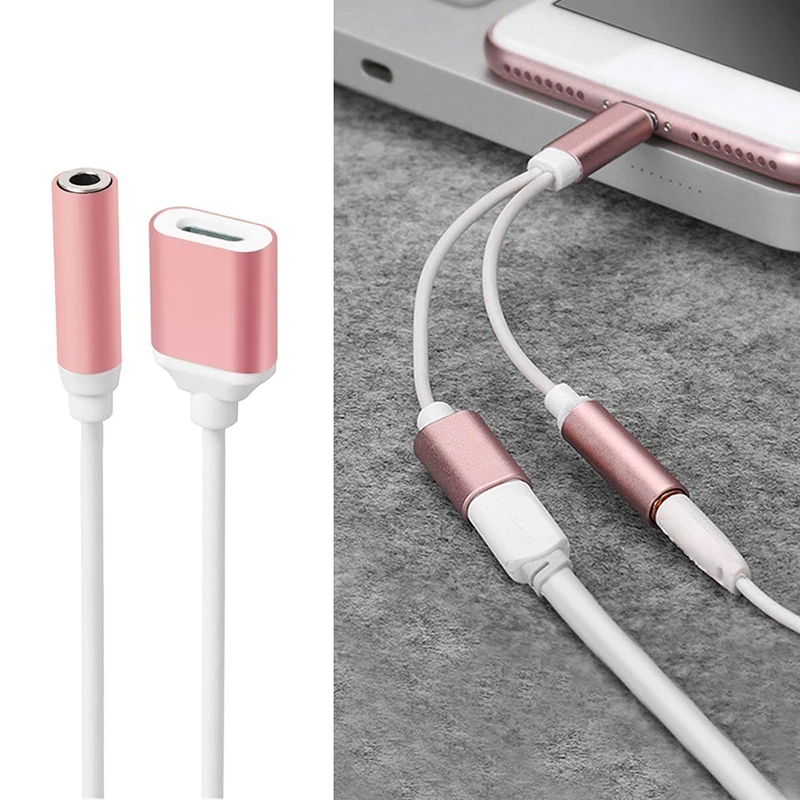 For Lighting to Jack 3.5mm Splitter Adapter Music & Charger Connector Adaptateur for iPhone xs max 7 Lighting aux jack Adaptador
For Lighting to Jack 3.5mm Splitter Adapter Music & Charger Connector Adaptateur for iPhone xs max 7 Lighting aux jack Adaptador