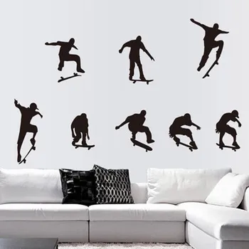Skate Lover Sports Wall Sticker Gamer Stickers Gym Boy Room Home Decoration Home Decor Wall Decals Wallpaper Poster Mural
Skate Lover Sports Wall Sticker Gamer Stickers Gym Boy Room Home Decoration Home Decor Wall Decals Wallpaper Poster Mural