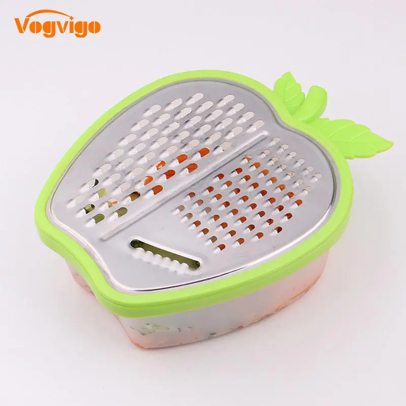 VOGVIGO Portable Stainless Steel Kitchen Grater Vegetable Slicer Carrot Cutter Fruits Vegetable Slicer Kitchen Gadget
VOGVIGO Portable Stainless Steel Kitchen Grater Vegetable Slicer Carrot Cutter Fruits Vegetable Slicer Kitchen Gadget