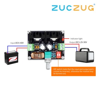 VHM-141 DC-DC Voltage Regulator Module 200W XL4016 Step-down Buck Board High Power 8A With External Potentiometer
VHM-141 DC-DC Voltage Regulator Module 200W XL4016 Step-down Buck Board High Power 8A With External Potentiometer