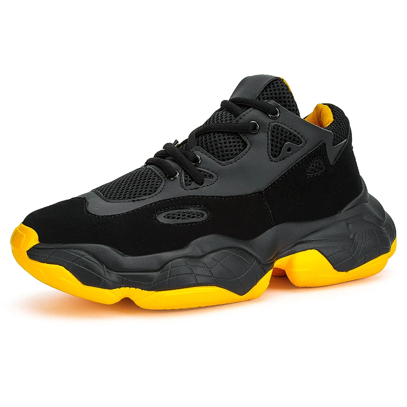 Mens Autumn Winter Fashion Leisure Breathable Platforms Shoes Leather Mesh Outdoor Hiking Running Lace-up Sports Sneakers
Mens Autumn Winter Fashion Leisure Breathable Platforms Shoes Leather Mesh Outdoor Hiking Running Lace-up Sports Sneakers