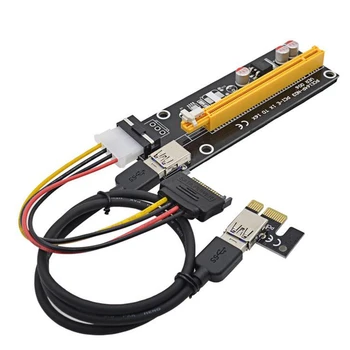 Cable Sata To 4pin Molex Power Pci-e Extender 60cm Pci Express Riser Card 1x To 16x Usb3.0 for Btc Miner Machine
Cable Sata To 4pin Molex Power Pci-e Extender 60cm Pci Express Riser Card 1x To 16x Usb3.0 for Btc Miner Machine