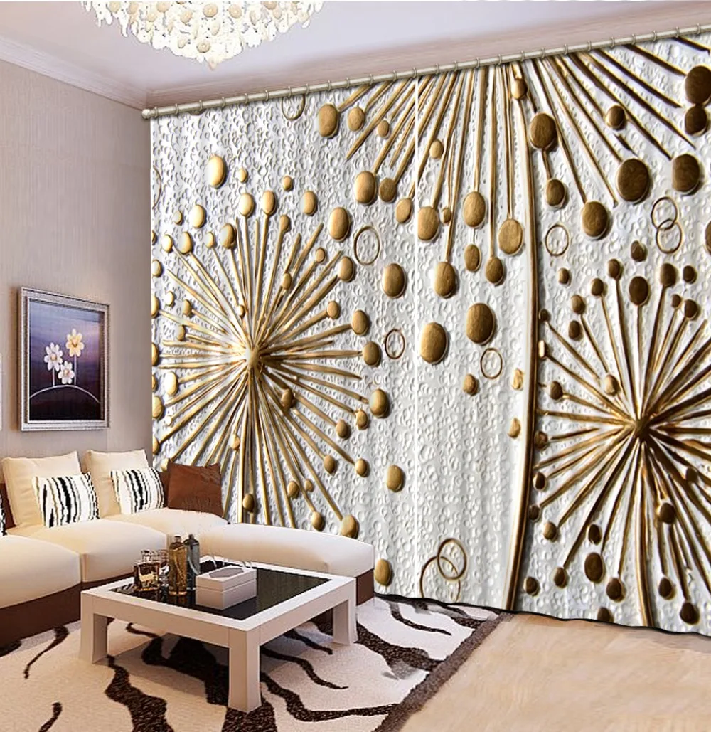 Luxury Blackout 3D Window Curtain For Living Room curtains for living room relief curtains
Luxury Blackout 3D Window Curtain For Living Room curtains for living room relief curtains