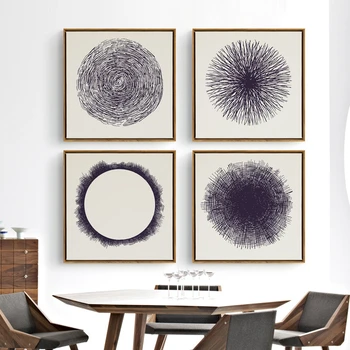 HAOCHU Nordic Canvas Painting Abstract Square Posters Round Graphics Solid Hollow No Frame Simple and Modern Style for Bedroom
HAOCHU Nordic Canvas Painting Abstract Square Posters Round Graphics Solid Hollow No Frame Simple and Modern Style for Bedroom
