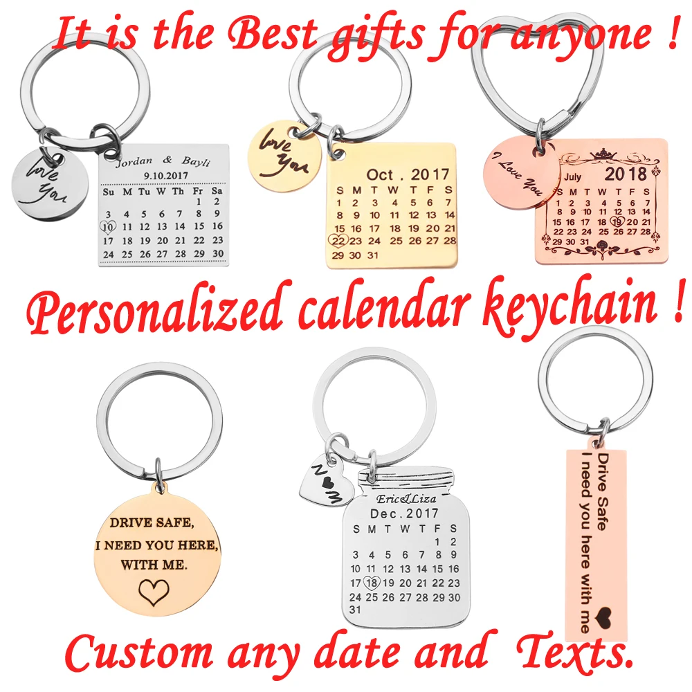 Personalized Calendar Keychain Private Custom Date Texts for Anyone Hand Carved Calendar Highlighted Heart Date Keyring Llavero
Personalized Calendar Keychain Private Custom Date Texts for Anyone Hand Carved Calendar Highlighted Heart Date Keyring Llavero