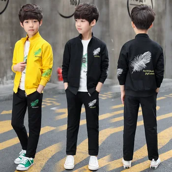 Kids boys clothing set children spring autumn boys coat jacket + tshirt + pants three-piece suit kids clothes suit 3pcs clothing
Kids boys clothing set children spring autumn boys coat jacket + tshirt + pants three-piece suit kids clothes suit 3pcs clothing