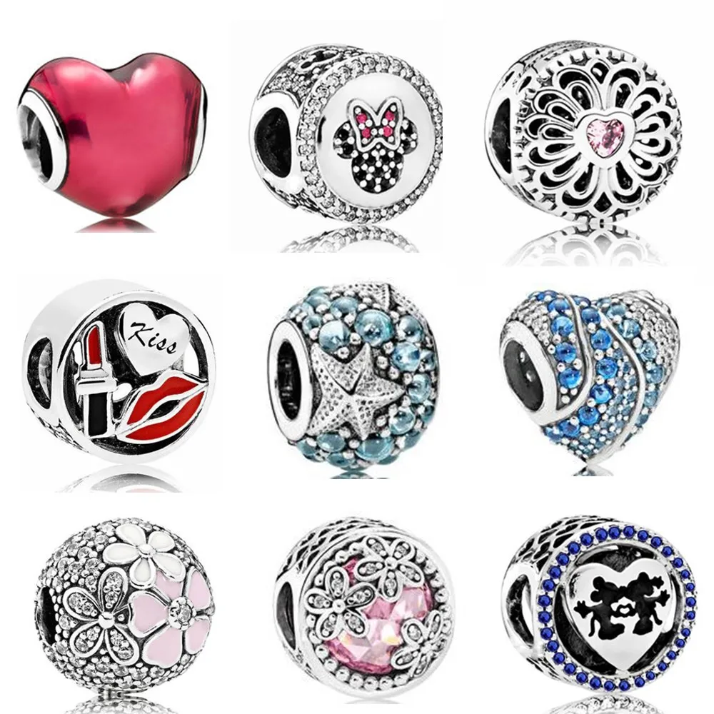 Ranqin 2019 New Fit Pandora DIY Bangles Heart-shaped Fashion Blue Starfish Bead Flower Pendant Necklace Crown Pink Color
Ranqin 2019 New Fit Pandora DIY Bangles Heart-shaped Fashion Blue Starfish Bead Flower Pendant Necklace Crown Pink Color