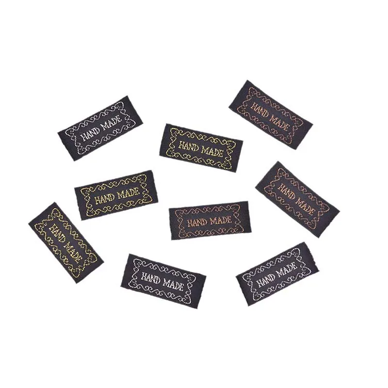 50pcs Handmade for Garment Bags DIY Sewing Accessories Woven Labels Letter Embroidery Washable Flag Tags
50pcs Handmade for Garment Bags DIY Sewing Accessories Woven Labels Letter Embroidery Washable Flag Tags