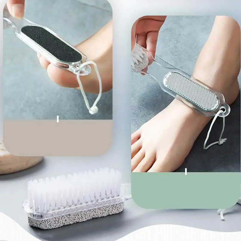 4 in 1 Foot Pumice Stone Dead Skin Remover Brush Pedicure Dead Skin Remover Grinding Fad Grinding Tool Foot Care Tool
4 in 1 Foot Pumice Stone Dead Skin Remover Brush Pedicure Dead Skin Remover Grinding Fad Grinding Tool Foot Care Tool