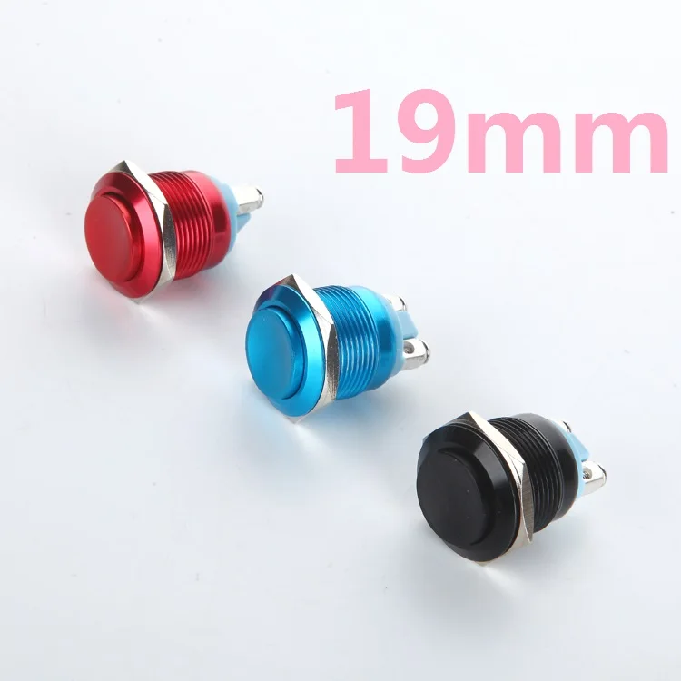 1pcs 19mm L43 Bulge Zinc Alloy Metal Push Button Switch Car Modification Horn Doorbell Switch Automatic Reset Waterproof
1pcs 19mm L43 Bulge Zinc Alloy Metal Push Button Switch Car Modification Horn Doorbell Switch Automatic Reset Waterproof