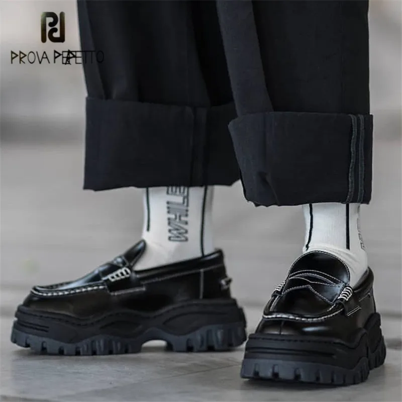Prova Perfetto Black Women Sneakers Platform Creepers Flat Shoes Woman Loafers Casual Flats Tenis Feminino Espadrilles
Prova Perfetto Black Women Sneakers Platform Creepers Flat Shoes Woman Loafers Casual Flats Tenis Feminino Espadrilles