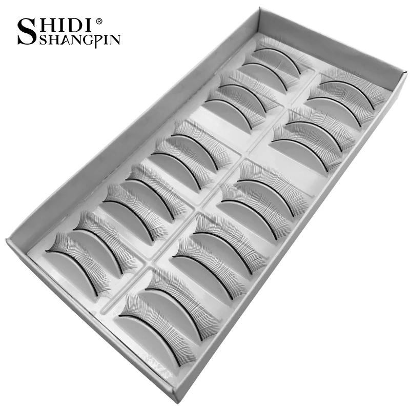 10 pairs practice eyelashes handmade fine false eyelashes soft natural fake eyelash Extension lashes Teaching makeup wimpers
10 pairs practice eyelashes handmade fine false eyelashes soft natural fake eyelash Extension lashes Teaching makeup wimpers