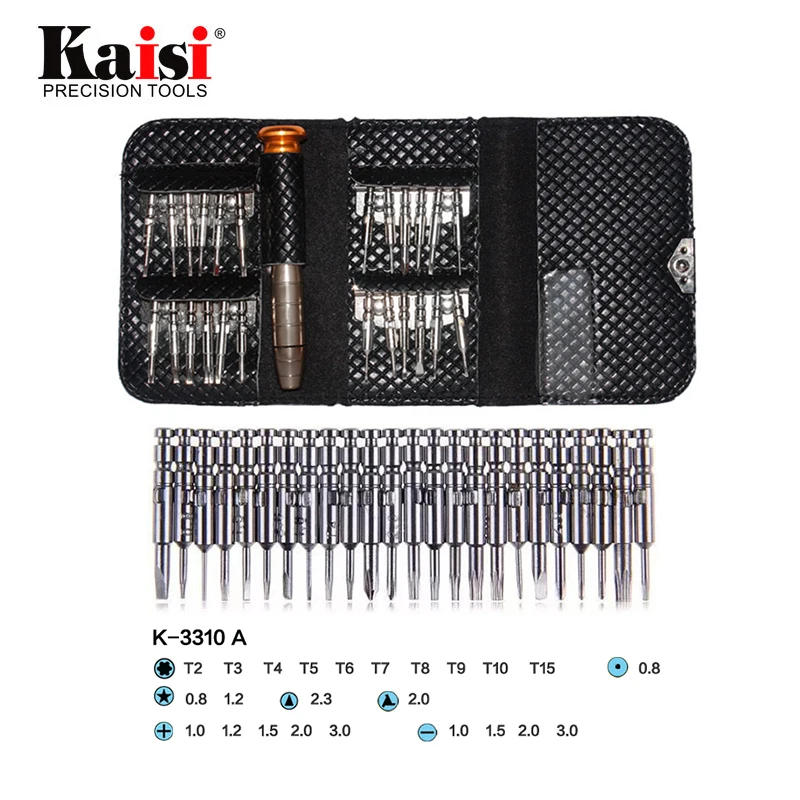 

MultiFunction 25 in 1 Universal Torx Screwdriver Repair Tool Set For iPhone Cellphone Tablet PC kaisi 3310 Opening Tools Kit