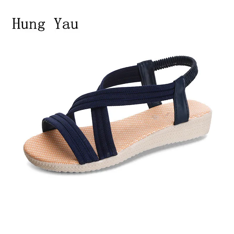 Woman Sandals Shoes 2018 Summer Flip Flops Style Wedges Gladiator Flat Sandals Women Fashion Slippers Breathable Plus Size
Woman Sandals Shoes 2018 Summer Flip Flops Style Wedges Gladiator Flat Sandals Women Fashion Slippers Breathable Plus Size