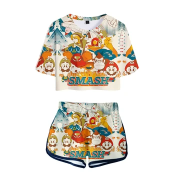 tshirt summer anime Super crush brothers ultimate sexy casual 3D T-shirt printing women's 3D fashion T-shirt + shorts two-piece
tshirt summer anime Super crush brothers ultimate sexy casual 3D T-shirt printing women's 3D fashion T-shirt + shorts two-piece