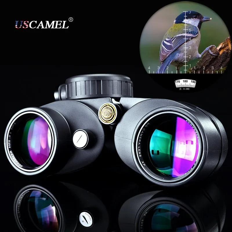 Binoculars HD Military Adult Nautical Bak4 Power Telescope 7x50 Waterproof Floating Binocular W/ Internal Rangefinder & Compass
Binoculars HD Military Adult Nautical Bak4 Power Telescope 7x50 Waterproof Floating Binocular W/ Internal Rangefinder & Compass