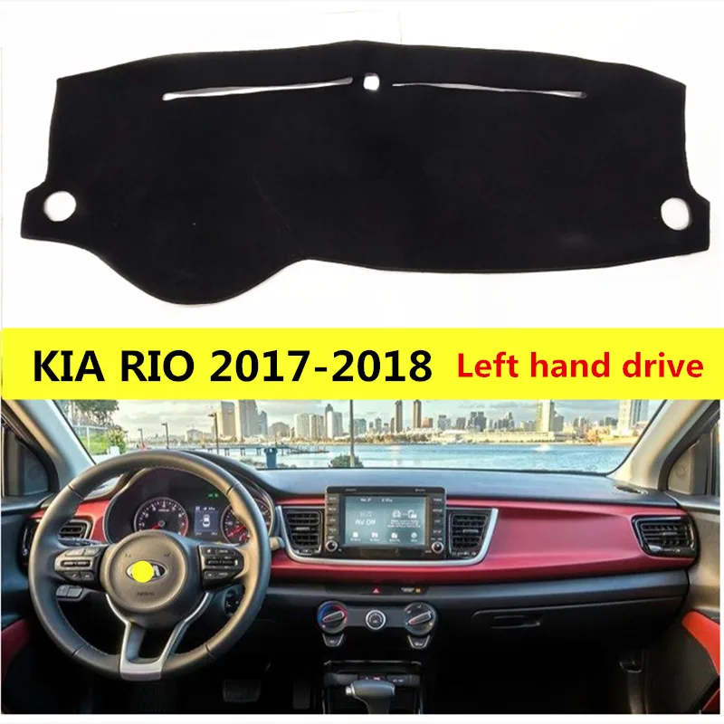 AIJS left hand drive Polyester Fiber car dashboard cover for KIA RIO 2017-2018 Sun Protective Auto dashboard mat Rug for KIA RIO
AIJS left hand drive Polyester Fiber car dashboard cover for KIA RIO 2017-2018 Sun Protective Auto dashboard mat Rug for KIA RIO
