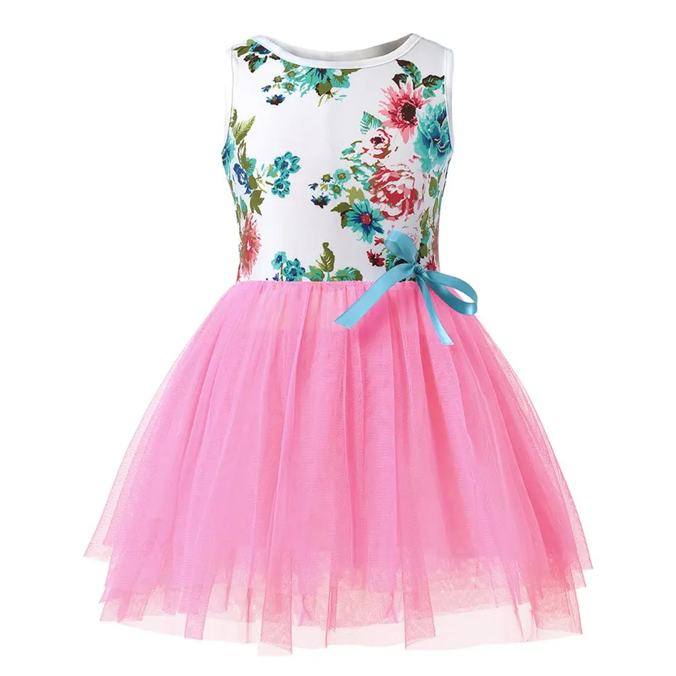 Girls Vintage Floral Dress (12)