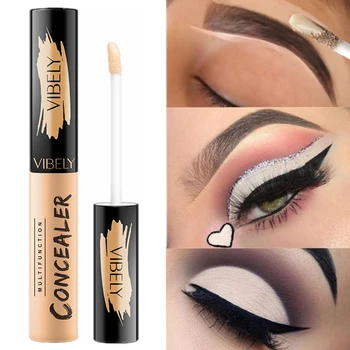 5 Color Eye Concealer Liquid Makeup Base Corrector Full Cover Blemish Eye Anti Dark Circle Concealer Cream Cosmetics
5 Color Eye Concealer Liquid Makeup Base Corrector Full Cover Blemish Eye Anti Dark Circle Concealer Cream Cosmetics