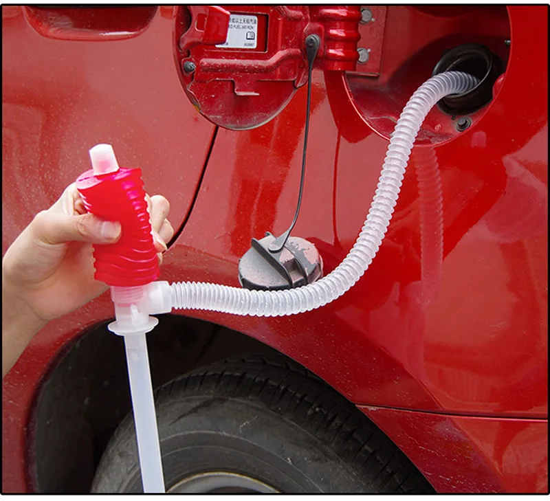 Portable Manual Car Truck Siphon Hose Liquid Fuel Gas Transfer Hand Oil Water Pump Sucker Emergency Siphon for Car Motorcycle
Portable Manual Car Truck Siphon Hose Liquid Fuel Gas Transfer Hand Oil Water Pump Sucker Emergency Siphon for Car Motorcycle