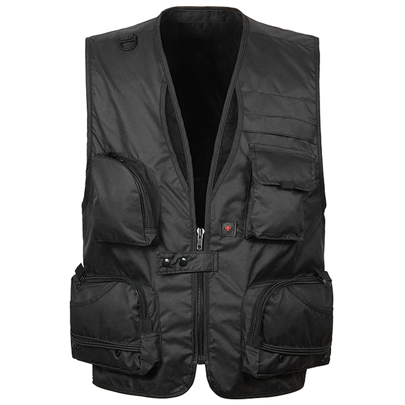 2021 Big And Tall Mens Work Vests Plus Size 5XL Largr Vest Coats For