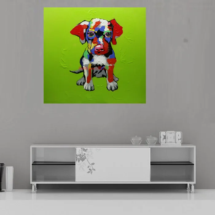 Hot Pictures Handmade Dog Picture On Canvas Oil Painting Room Decor Wall Modern Funny Animals Abstract Hand Paint Hang Paintings
Hot Pictures Handmade Dog Picture On Canvas Oil Painting Room Decor Wall Modern Funny Animals Abstract Hand Paint Hang Paintings