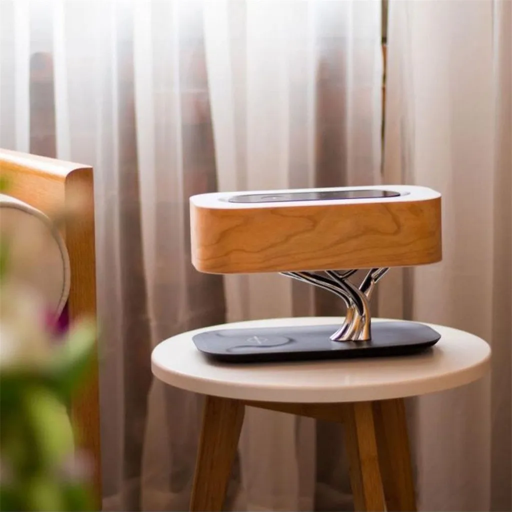 multi-function Bedside Lamp With Wireless Bluetooth Speaker And Wireless Phone Charger Sleep Mode Stepless Dimming 2019 New#20
multi-function Bedside Lamp With Wireless Bluetooth Speaker And Wireless Phone Charger Sleep Mode Stepless Dimming 2019 New#20