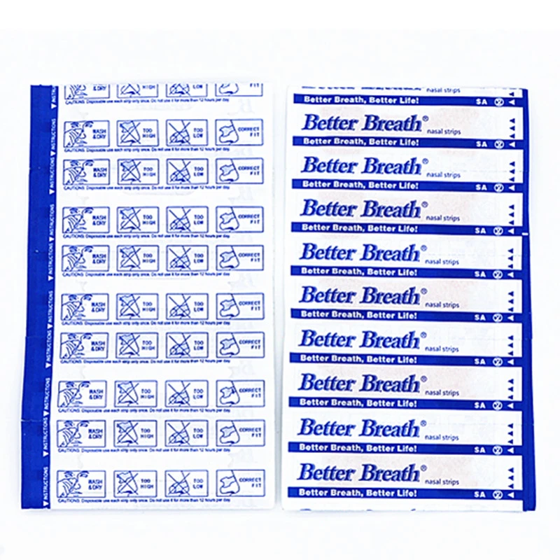 50pcs/lot(66x19mm) Stop Snoring Breathe Better Nasal Strips Right Way to Stop Snoring Help You Sleep Better Nasal Patch
50pcs/lot(66x19mm) Stop Snoring Breathe Better Nasal Strips Right Way to Stop Snoring Help You Sleep Better Nasal Patch