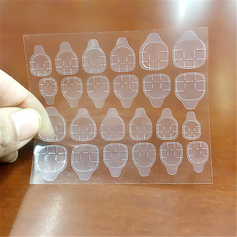 10Sheet/pack Transparent Double Sided Adhesive Sticker Fingernail Art False Nail Tips Extension Tool For Girl 88 SK88
10Sheet/pack Transparent Double Sided Adhesive Sticker Fingernail Art False Nail Tips Extension Tool For Girl 88 SK88
